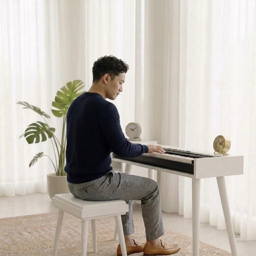 Key Board Mdf Modern MDF Keyboard Stand Für Digital Piano & MIDI Keyboard ...