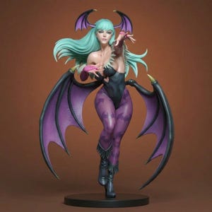 Morrigan Darkstalkers Figure