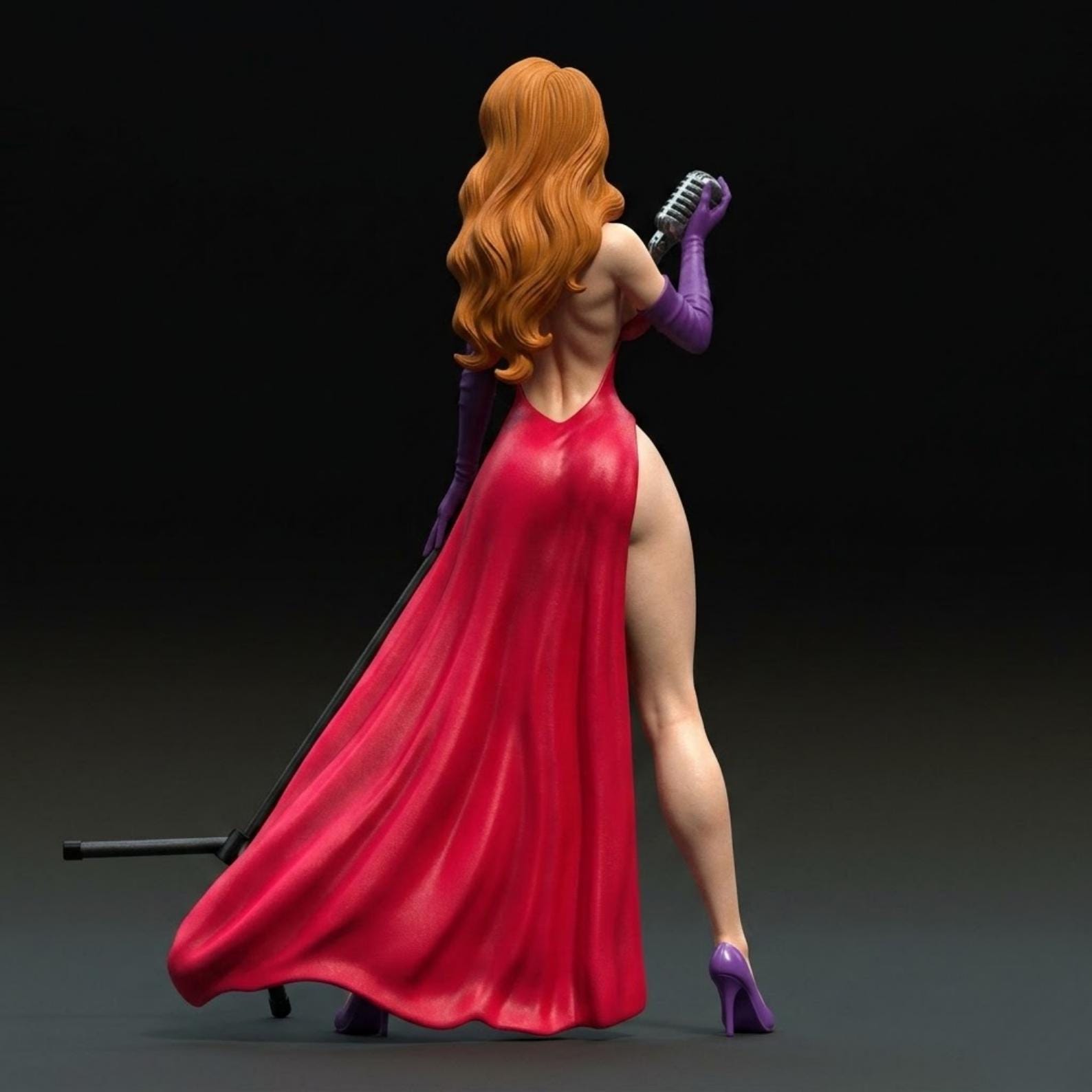 Jessica Rabbit Style Model STL File for 3D Printing - Etsy