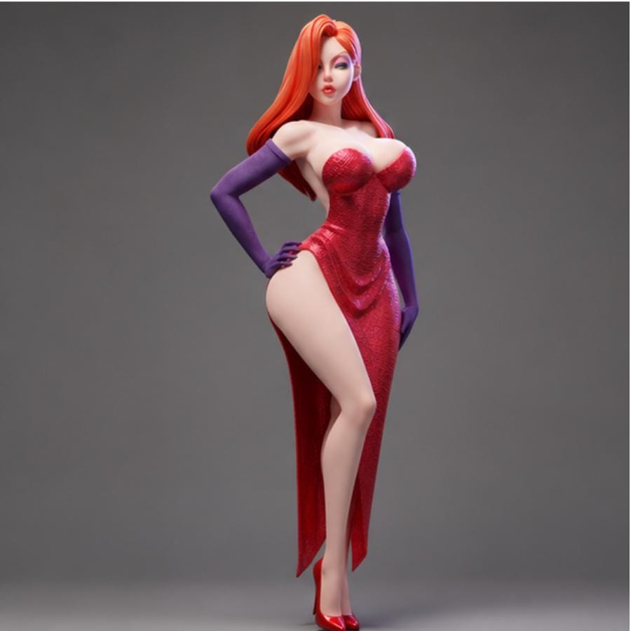 Jessica Rabbit 3D Model STL - Digital Download for Printing - Etsy