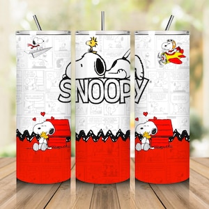 Schlafender Welpe Tumbler Wrap PNG, 20 Unzen Sublimation, digitaler Download, gerader konischer Becher Design