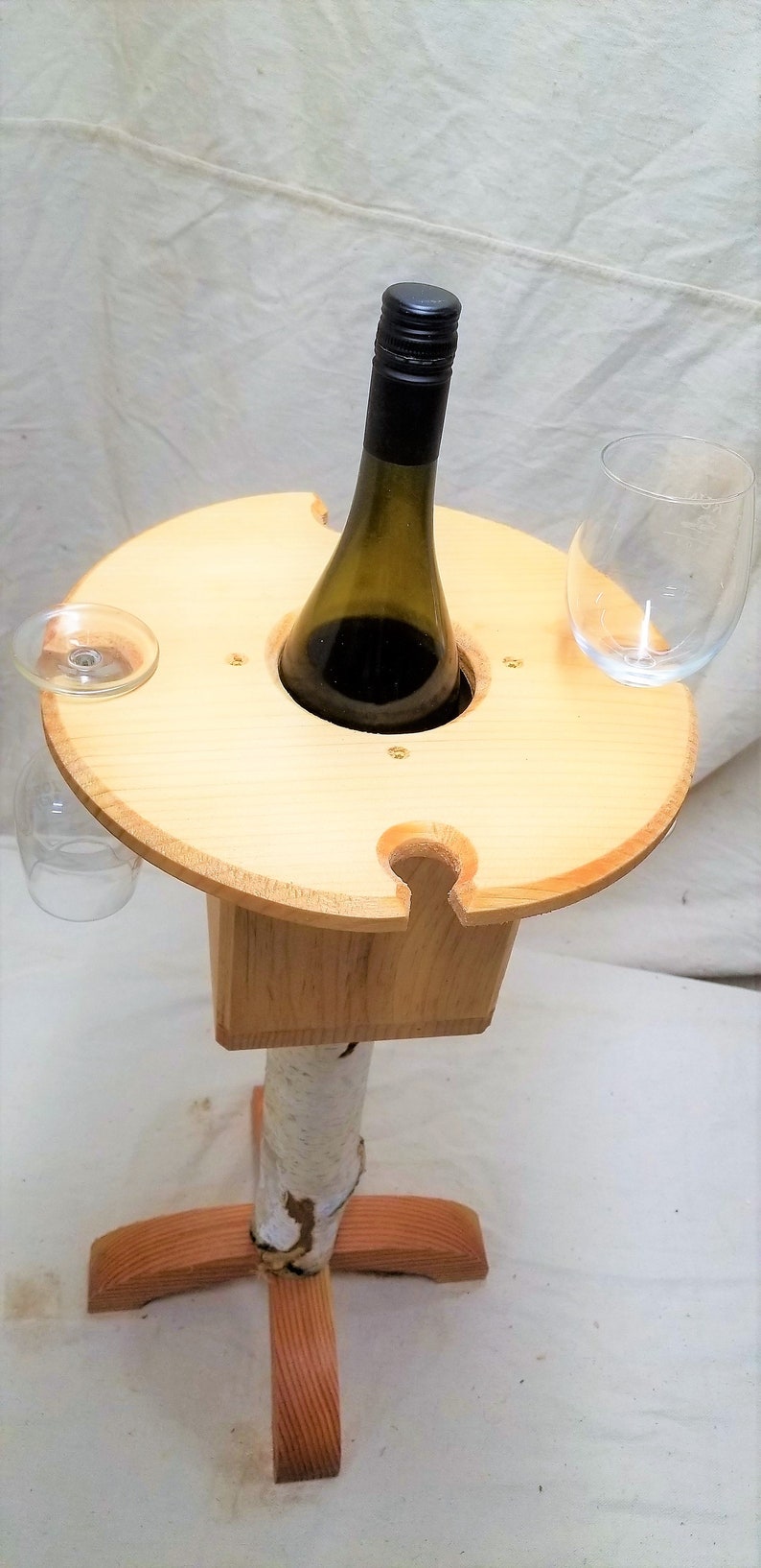 Outdoor Wine Table Etsy