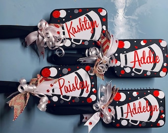Personalized Cheer Hairbrush – Team Gift, School Spirit