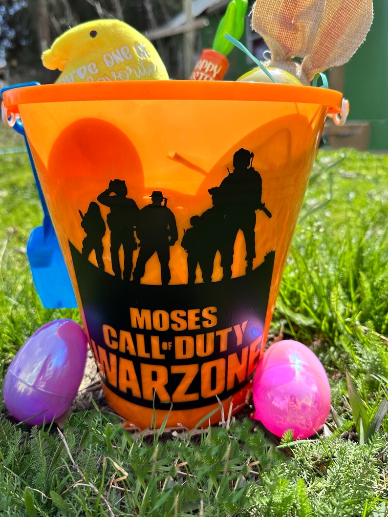 Video Game Easter Basket - COD Easter Basket - App Easter Bucket ...