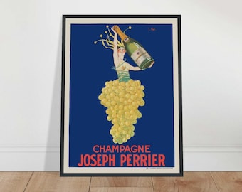 Joseph Perrier Champagner Poster | Vintage Bar-Kunst