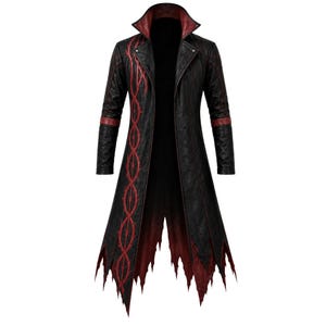 DMC 3 Vergil Inspired Devil Hunter Coat Prototype Alex Mercer Inspired Coat Proto DMC Vergil x Alex Mercer Inspired Halloween Costume