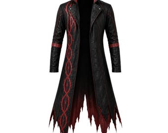 DMC 3 Vergil Inspired Devil Hunter Coat Prototype Alex Mercer Inspired Coat Proto DMC Vergil x Alex Mercer Inspired Halloween Costume