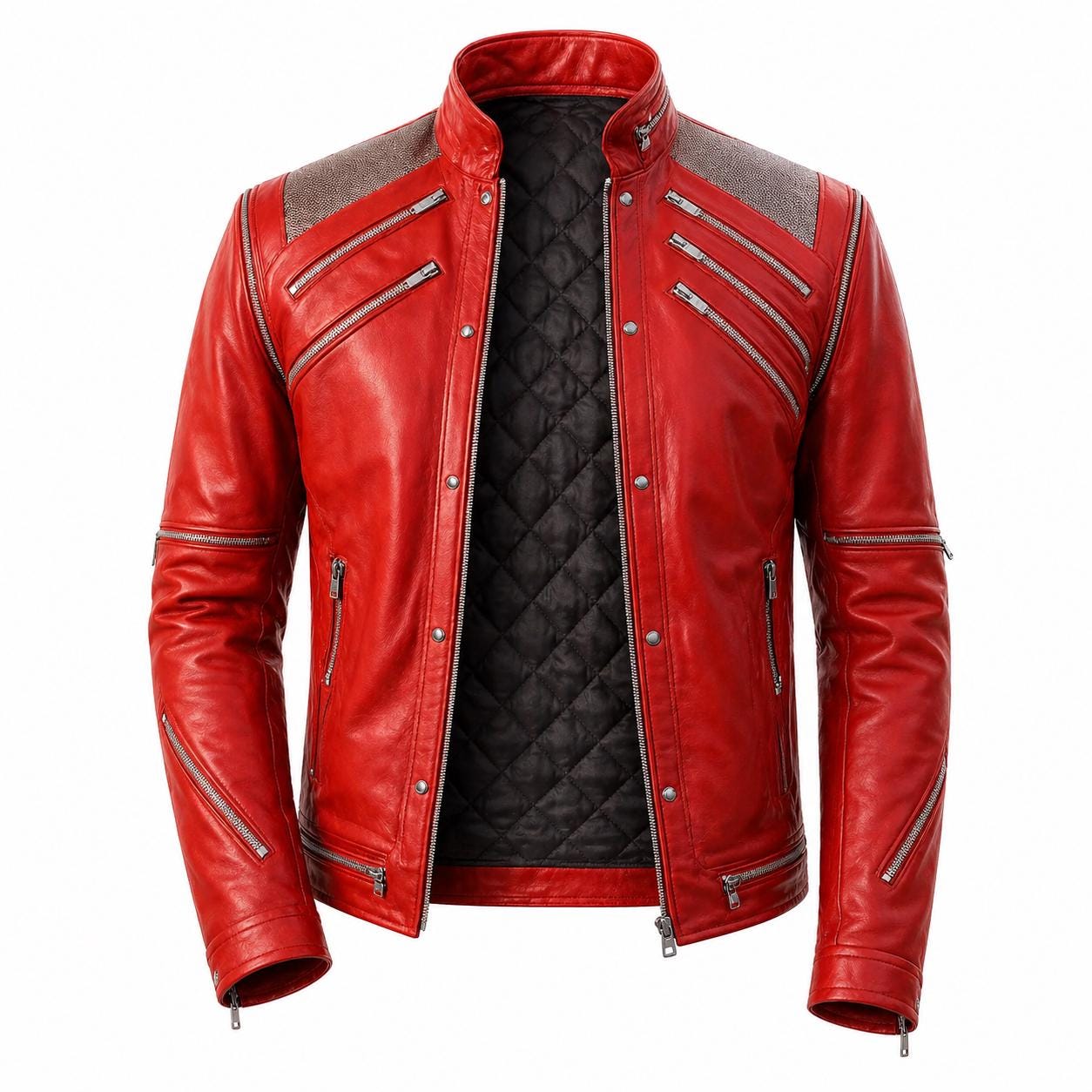 Michael jackson red leather jacket - Etsy 日本