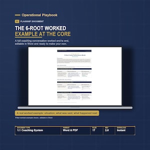 Employee Coaching and 1:1 Meeting Template Bundle | Performance Management Tools for Manufacturing Supervisors | Lead the Floor System image 2