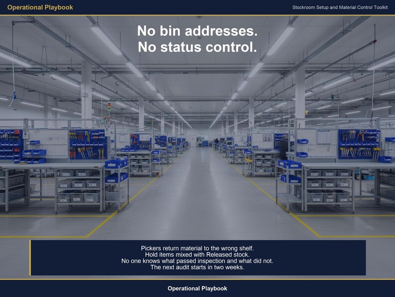 Inventory Management Excel Template | Stockroom Bin Location, FIFO Log, Cycle Count Tracker | Warehouse Material Control | Google Sheets image 2