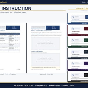 GMP Document Templates Word | Policy, Work Instruction and SOP Writing Templates | Training Roster | Fda 21 cfr 820 Iso 13485 | 6 Colors image 17