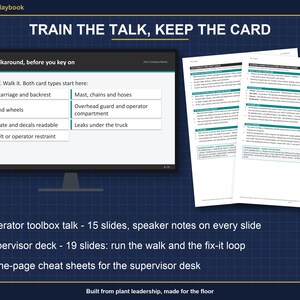 Warehouse Safety Inspection System | Forklift Pre Shift Checklist, Safety Walk, Rack Damage Log, Corrective Action Tracker | Excel Sheets image 7