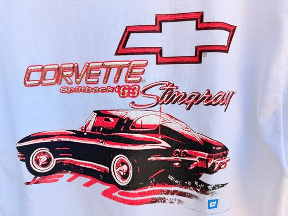 Vintage Corvette Stingray 63 Split Window Graphic… - image 5
