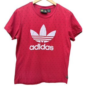 Adidas Originals Pharrell Williams Trefoil Tee Red Graphic Shirt Small