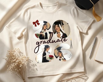 2026 Graduate Photos Canva Editable Template, Personalized Senior 2026 Photo Collage, Custom Name Graduation Party Poster Design