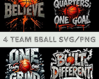 Pacote de imagens PNG e SVG de grafite de basquete de rua | Desenhos de basquete urbano (Download digital)