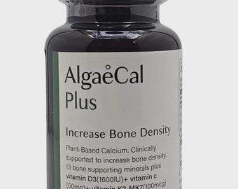 AlgaeCal Plus Stronger Bones Veggie Capsules Dietary Supplement – Algae Cal 120 Capsules