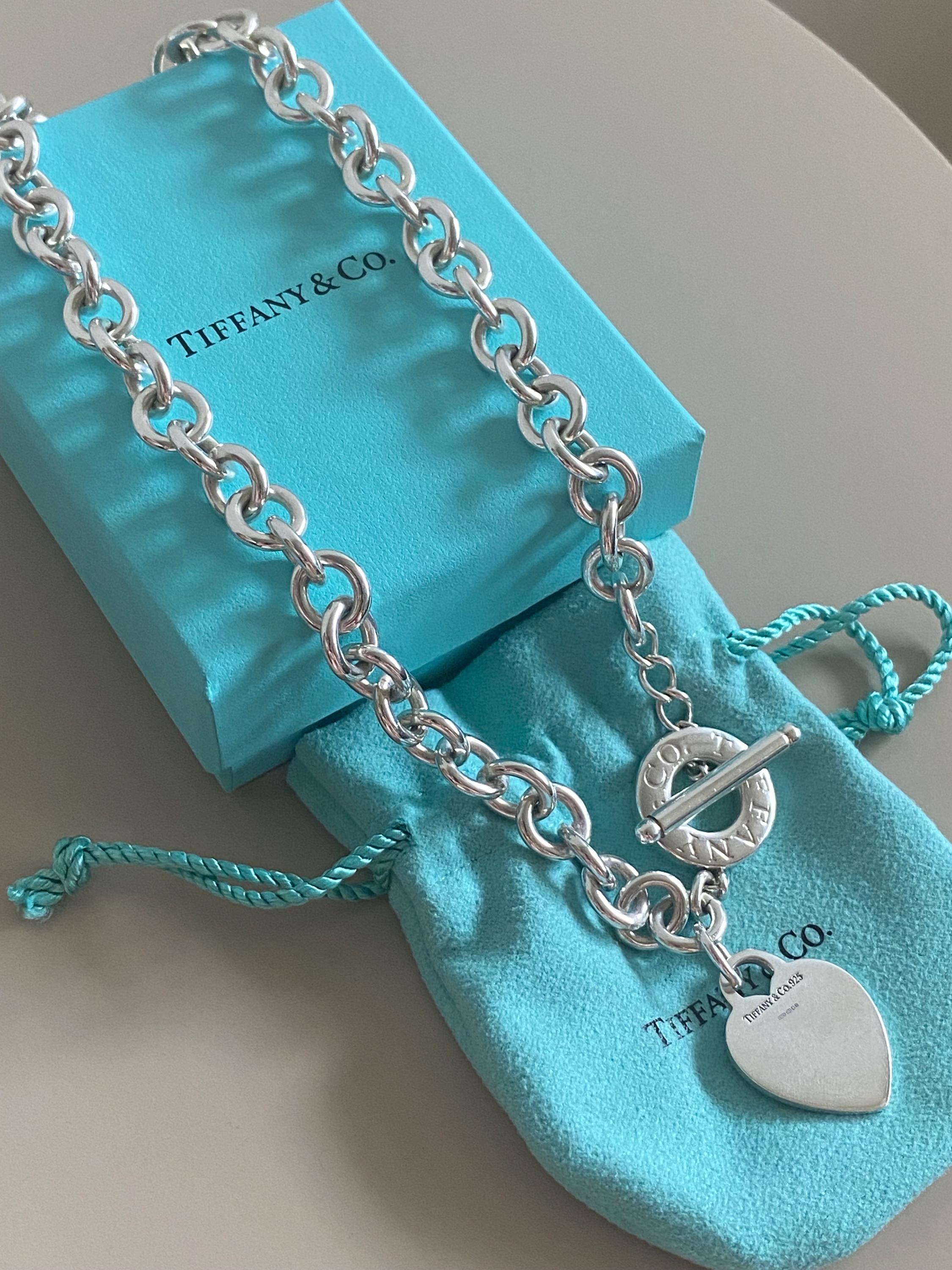 Tiffany◇Return to Tiffany◇ハートタグ トグル ブレスレット 
