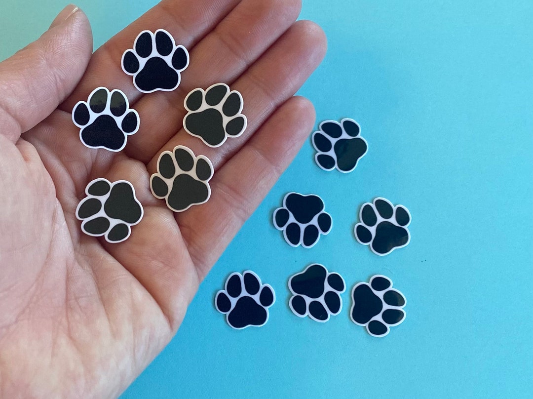 Paw Print Sticker Set Dog Sticker Pack Dog Laptop Sticker Etsy Canada