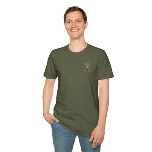 Vintage Lightsaber Training Jedi Fitness T-Shirt | Workout Tee image 17
