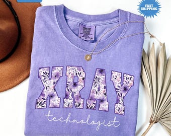 Comfort Colors Xray Tech Shirt, Xray Shirt, Radiology Shirt, Rad Tech Shirt, Xray Tech Gifts, Radiology Department Graduation Gift