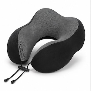 Travel Neck Pillow, Memory Foam Travel Pillow, Airplane Neck Pillow, Ergonomic Neck Support, Flight Pillow, Car Travel Pillow