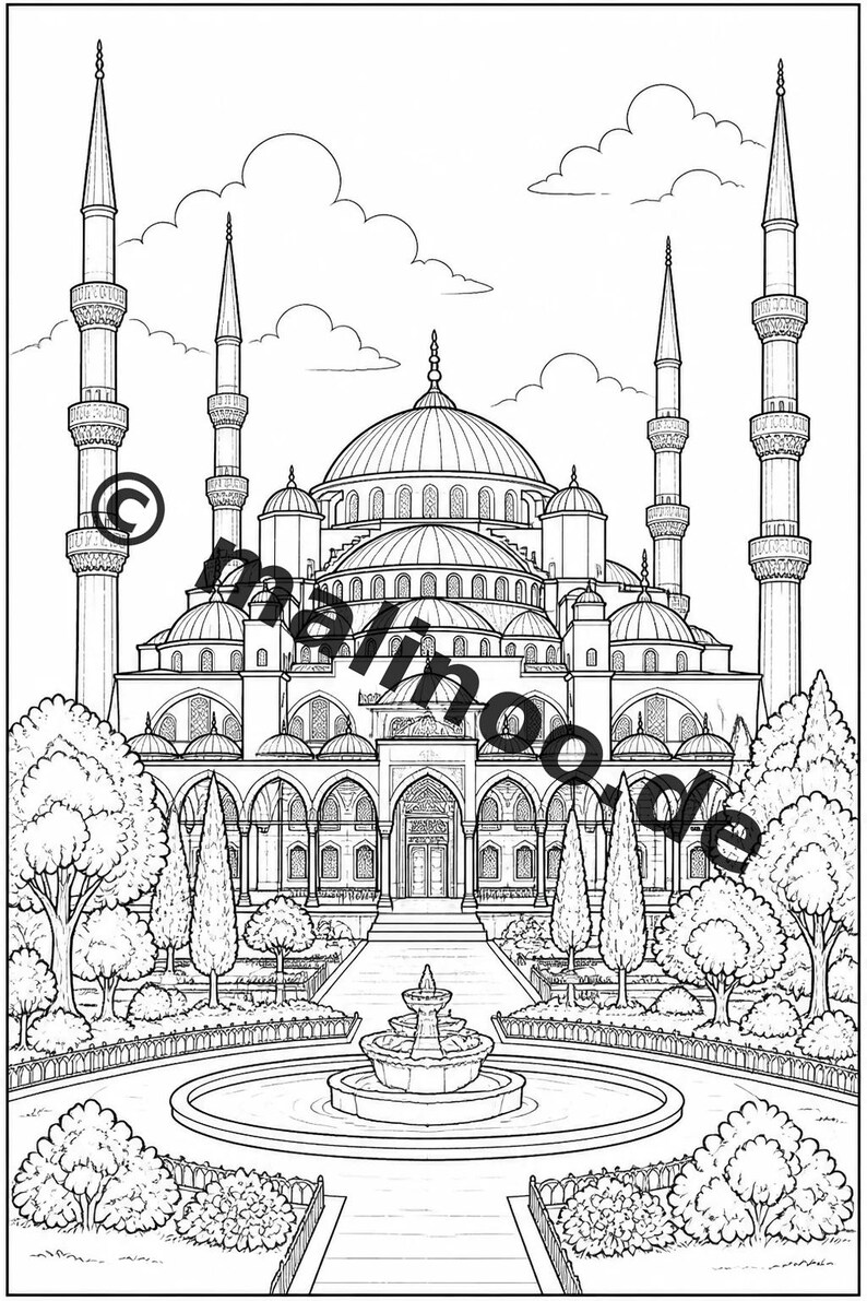 Livre de coloriage Europe pour enfants – 20 pages à colorier – Téléchargement PDF E1/B2 (DIN-A4) – Cadeau d'invité, souvenir de fête d'anniversaire d'enfant image 9