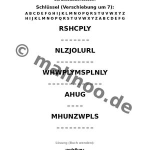 Großer Bruder Beschäftigungsblätter ab 8 Jahren – 50 Seiten zum Rätseln – Geschenk für Enkel, Patenkind, Nichte und Neffe (PDF) E1/B1 Bild 10