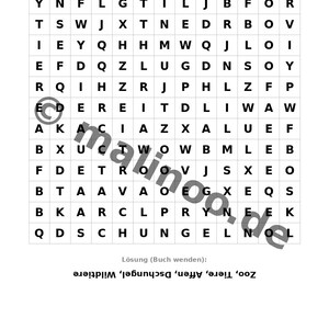 Werkbladen met apenthema voor kinderen vanaf 8 jaar – Direct te downloaden als PDF – Lastminute cadeau – 100 pagina's E1 afbeelding 11