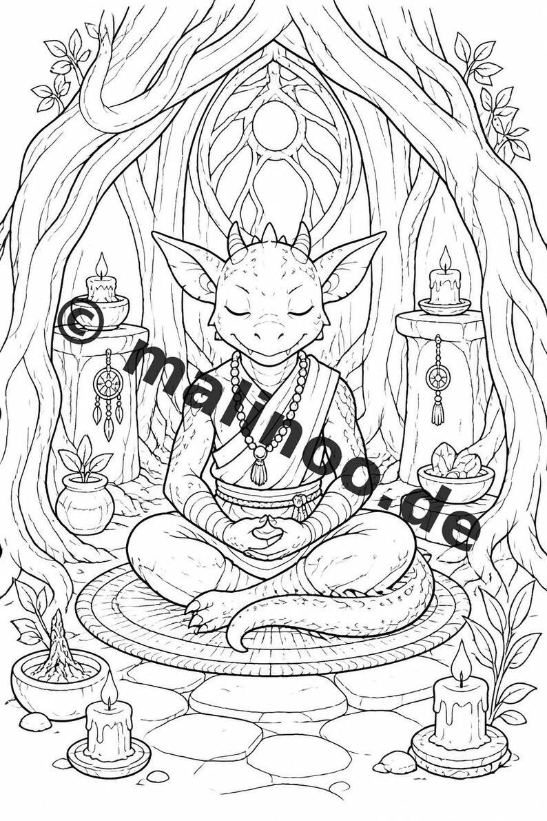 Kobolde Malbuch PDF Download digital – 100 Ausmalbilder für Kinder – MEGABUCH 01 Edition 1 (DIN-A4) image 7