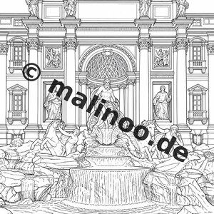 Europa Malbuch PDF Download digital – 20 Ausmalbilder für Kinder – Buch 01 Edition 1 (DIN-A4) Bild 6