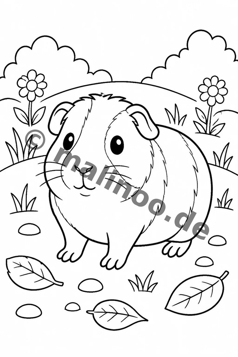 Guinea Pig Activity Book for Children – 100 Puzzle & Activity Pages – Bound or Loose, Edition 02 (DIN A4) – Gift, Activity image 5
