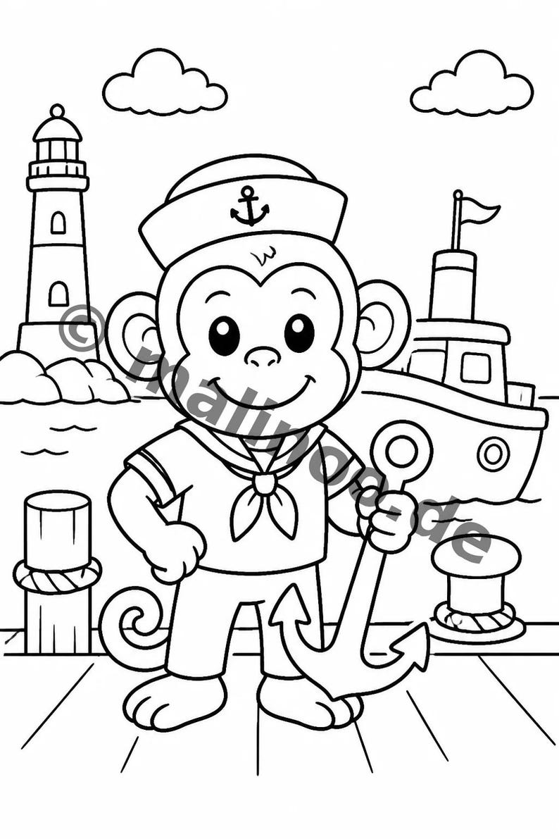 Last-minute gift as an instant download for printing: Monkey puzzle book with 100 puzzle and activity pages (PDF) E1 image 4