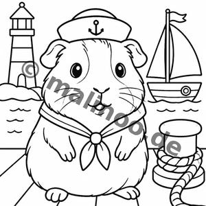 Guinea Pig Activity Book for Children – 100 Puzzle & Activity Pages – Bound or Loose, Edition 02 (DIN A4) – Gift, Activity image 6