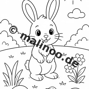 Livro de Quebra-Cabeças do Coelho para Imprimir - Presente de Aniversário para Crianças - 100 Páginas de Quebra-Cabeças e Atividades (PDF) E1 imagem 3