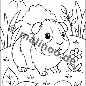 Guinea Pig Activity Book for Children – 100 Puzzle & Activity Pages – Bound or Loose, Edition 02 (DIN A4) – Gift, Activity image 7