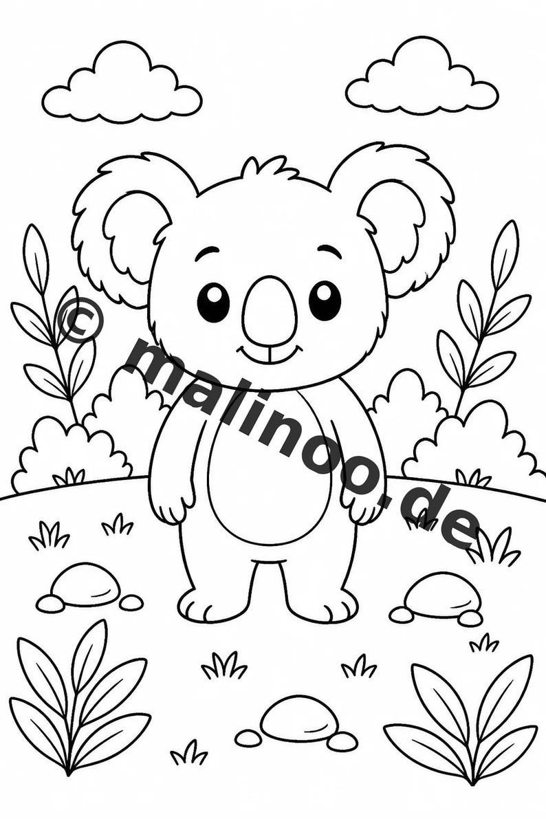 Koala's Activity Book for Children – 100 Puzzle and Activity Pages – Printed + Loose E1/B1 (DIN A4) – Gift, Activity, Advent Calendar image 3