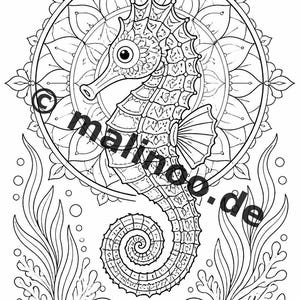 Mandala Malbuch PDF Download digital – 100 Ausmalbilder für Kinder – MEGABUCH 02 Edition 1 (DIN-A4) Bild 11