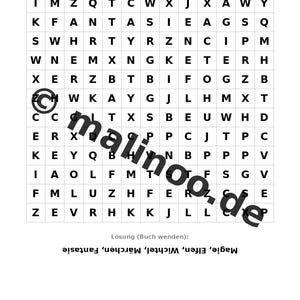 Elves Activity Activity Book for Children – 100 Puzzle and Activity Pages – Printed + Loose E1/B1 (DIN A4) – Gift, Activity image 11