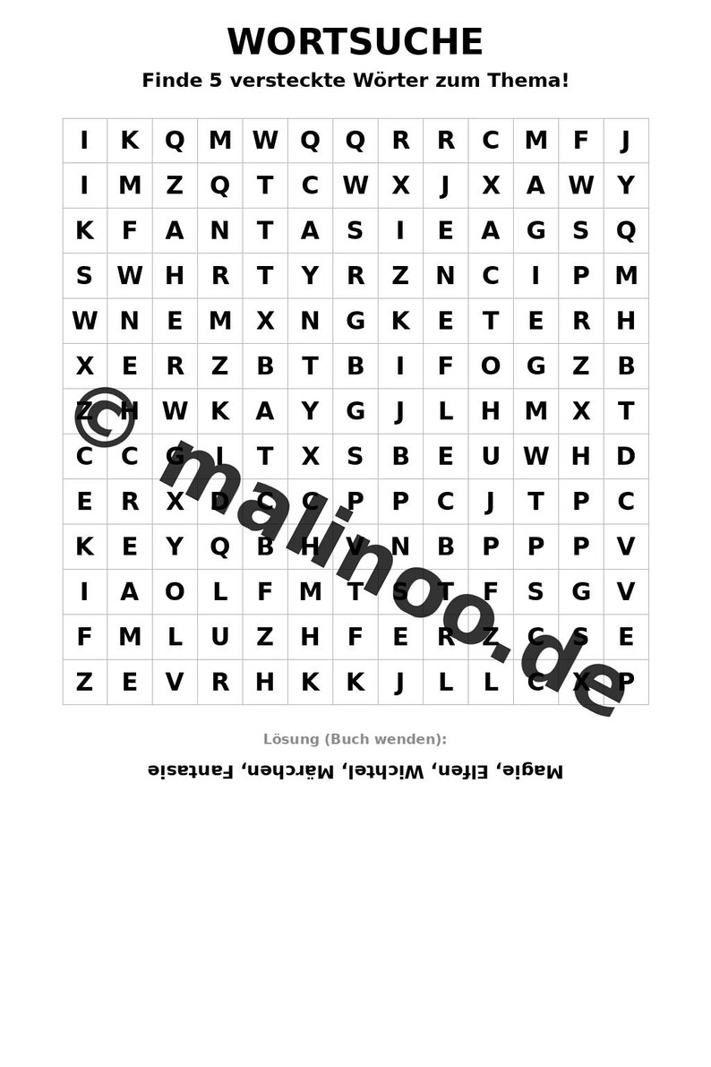 Elves Activity Activity Book for Children – 100 Puzzle and Activity Pages – Printed + Loose E1/B1 (DIN A4) – Gift, Activity image 11