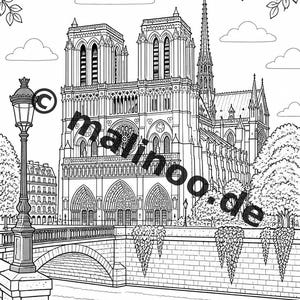 Europe Coloring Book PDF Download digital – 20 coloring pages for children – Book 03 Edition 1 (DIN-A4) image 10