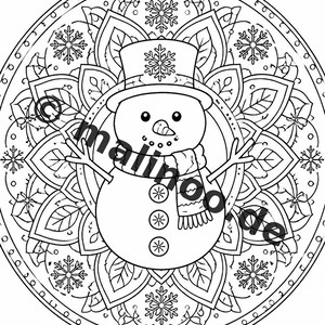 Mandala Coloring Book PDF Download Digital – 20 Coloring Pages for Children – Book 03 Edition 1 (DIN-A4) image 20