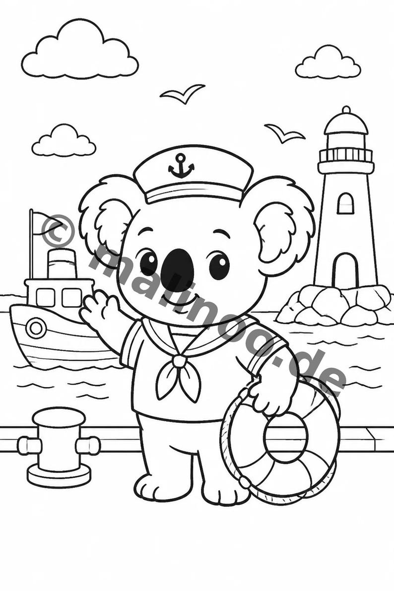 Instant PDF download – Last-minute gift: Koala's puzzle book with 100 puzzle and activity pages E1 image 10