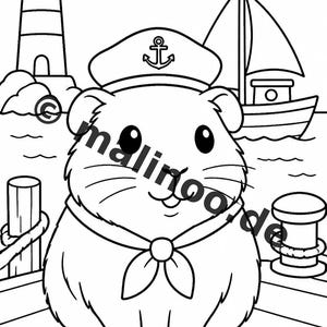 Activiteitenboek met cavia's voor kinderen – 100 puzzel- en activiteitenpagina's – Gedrukt + losse pagina's E1/B1 (DIN A4) – Cadeau, Activiteitenboek afbeelding 6
