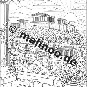Europa Malbuch PDF Download digital – 20 Ausmalbilder für Kinder – Buch 01 Edition 1 (DIN-A4) Bild 16