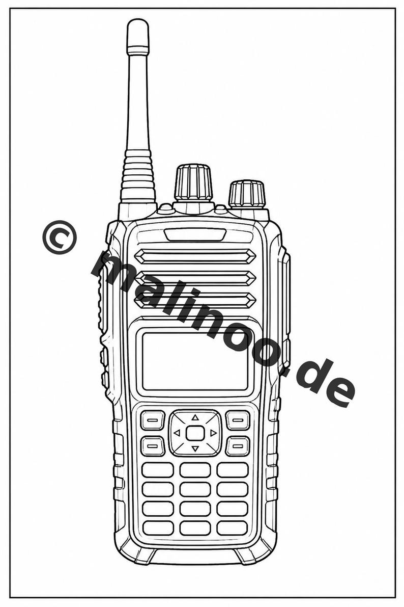 Livro de colorir da polícia em PDF para download digital – 20 páginas para colorir para crianças – Livro 01 Edição 1 (DIN-A4) imagem 11