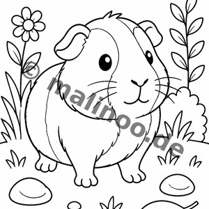 Guinea Pig Activity Book for Children – 100 Puzzle & Activity Pages – Bound or Loose, Edition 02 (DIN A4) – Gift, Activity image 9