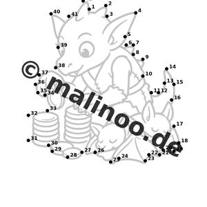 Kobold-Abenteuer Aktivitätsbuch gedruckt, ungebunden – 100 Rätsel- und Aktivitätsseiten für Kinder – MEGABUCH 01 Edition 1 (DIN-A4) 画像 9
