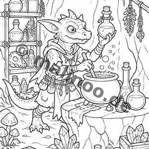 Kobolde kreatives Malbuch ab 6 Jahren – 100 Bilder zum Ausmalen – Geschenkidee für Enkelkinder und Patenkinder (DIN-A4) E3 immagine 7