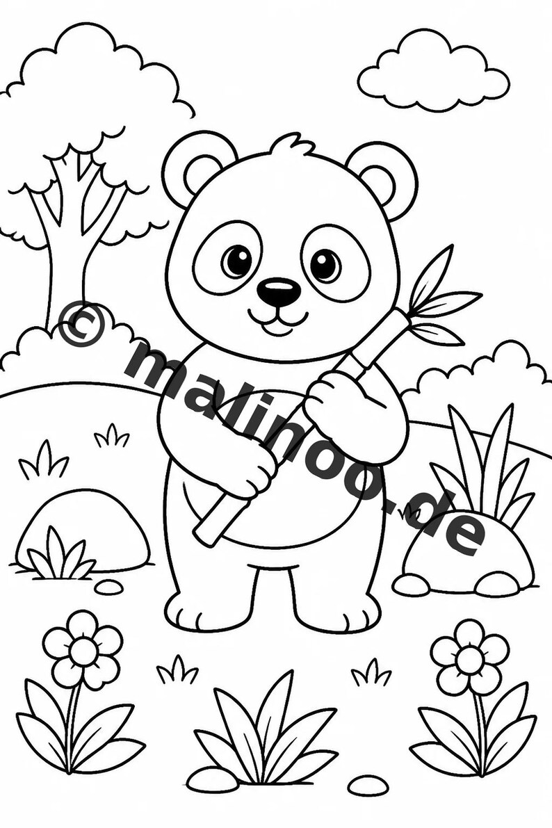 Panda's Aktivitätsbuch Kinder – 100 Rätsel- und Aktivitätsseiten – gedruckt+lose E1/B1 (DIN-A4) – Geschenk, Beschäftigung, Adventskalender Bild 3